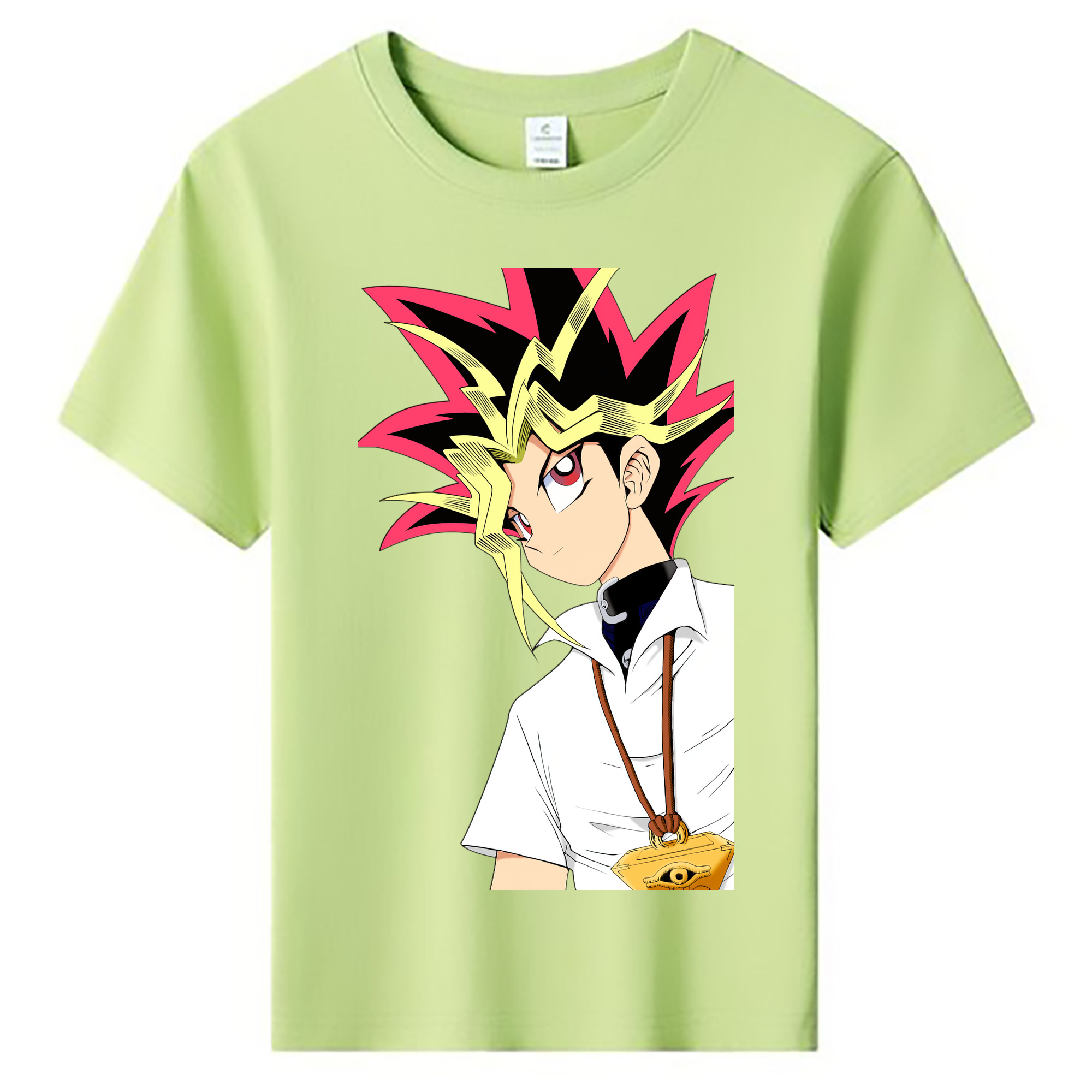 （画像用） 遊☆戯☆王 Yu-Gi-Oh! 綿100％キッズTシャツ（フロントプリント）
